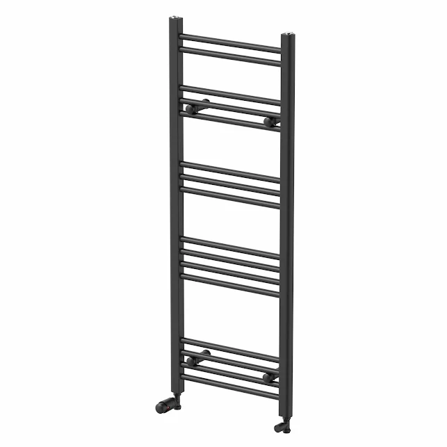 DuraTherm Heated Towel Rail Matt Black 1200 X 450mm Flat 5 DuraTherm Heated Towel Rail Matt Black 1200 X 450mm Flat - Image 3