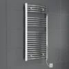 DuraTherm Electric Curved Chrome Towel Radiator 1100 X 500mm - 250W -Bathroom Supplies Sales 2024 c8e910e6 59a7 4770 907f b46ffb9dc26b