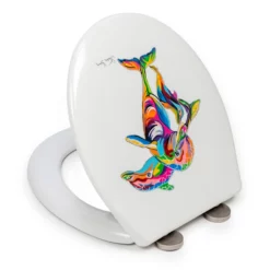 Croydex Steven Brown Hannah McWave Dolphin Soft Close Toilet Seat - WL604222H -Bathroom Supplies Sales 2024 c92e950d 08f2 4f8d 9268 9593579e0344