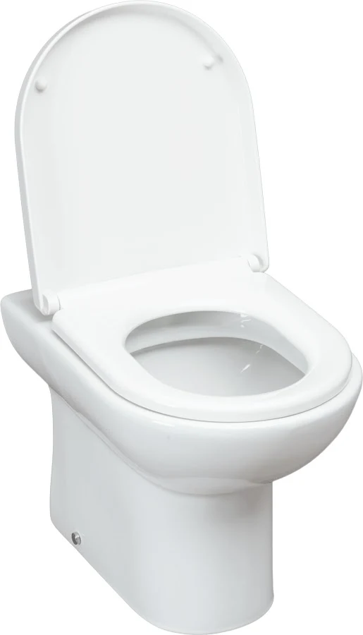 Ceramica Saturn Soft Close D-Shape Toilet Seat - Top Fix White 5 Ceramica Saturn Soft Close D-Shape Toilet Seat - Top Fix White - Image 3