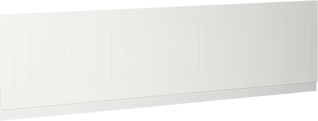 Ceramica White Gloss MDF Tongue And Groove Bath Side Panel - 1700mm 5 Ceramica White Gloss MDF Tongue And Groove Bath Side Panel - 1700mm - Image 3