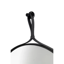 Croydex Metal Framed Bathroom Mirror With Leather Effect Hanging Strap - Matt Black -Bathroom Supplies Sales 2024 cfb35327 ffeb 4820 9491 183f7dd54e0a