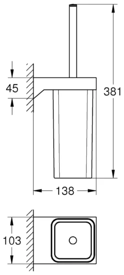 Grohe Selection Cube Toilet Brush And Holder Chrome 40857000 7 Grohe Selection Cube Toilet Brush And Holder Chrome 40857000 -Bathroom Supplies Sales 2024 d08f31c9 b6ce 42f6 a555 aedfa90c26af