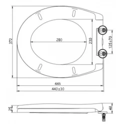 Affine Soft Close Round Toilet Seat - Top Fix White 9 Affine Soft Close Round Toilet Seat - Top Fix White -Bathroom Supplies Sales 2024 d2058401 071a 4d81 8961 0db3de80fc61