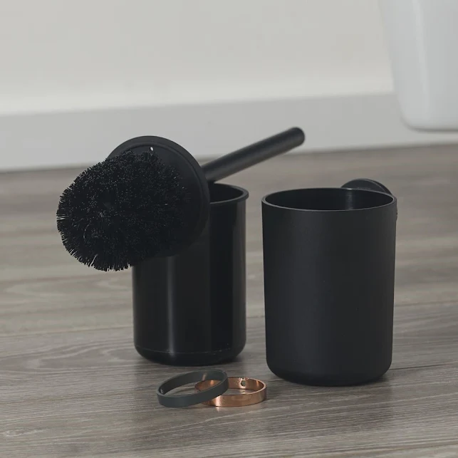 Tiger Urban Toilet Brush And Holder - Black 4 Tiger Urban Toilet Brush And Holder - Black - Image 2