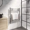 Duratherm Heated Towel Rail Curved Chrome 750 X 600mm -Bathroom Supplies Sales 2024 d76569d7 10da 48f9 846b 5d049d5adbd0