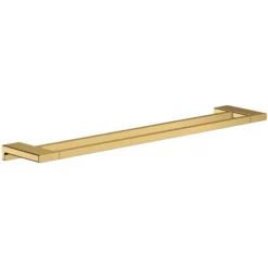 Hansgrohe AddStoris Double Bath Towel Rail 648mm - Gold