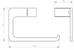 Architeckt Jupiter Black Wall Hung Toilet Roll Holder -Bathroom Supplies Sales 2024 da83aeca cfe1 4381 bd67 161e952230e6