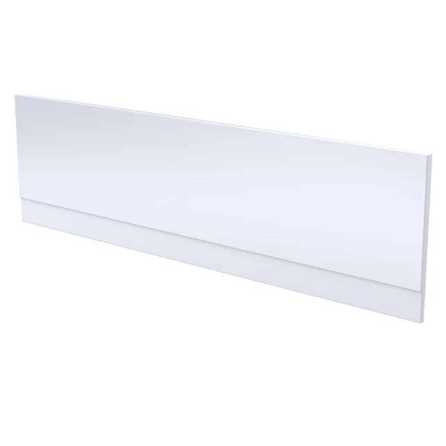 Essentials White Gloss Acrylic Bath Side Panel - 1800mm 4 Essentials White Gloss Acrylic Bath Side Panel - 1800mm - Image 2