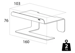 Tiger Colar Toilet Roll Holder With Shelf - Brushed Stainless Steel 11 Tiger Colar Toilet Roll Holder With Shelf - Brushed Stainless Steel -Bathroom Supplies Sales 2024 de157a7a 87fc 49ec bfad c5b1dd109632