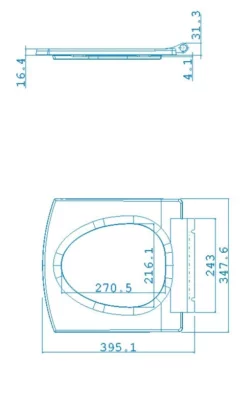 Affine Royan Soft Close Square Toilet Seat - Top Fix White 9 Affine Royan Soft Close Square Toilet Seat - Top Fix White -Bathroom Supplies Sales 2024 df8bb038 db5a 479f 85c9 9864efdd50d5