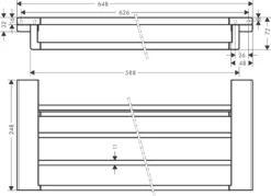 Hansgrohe AddStoris Towel Rack With Towel Holder 626mm - Matt White 6 Hansgrohe AddStoris Towel Rack With Towel Holder 626mm - Matt White -Bathroom Supplies Sales 2024 e0f8db50 dc1c 4fda 85c1 45985b06493d 5