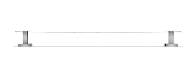 Croydex Cheadle Flexi-Fix Chrome Towel Rail - QM512741 4 Croydex Cheadle Flexi-Fix Chrome Towel Rail - QM512741 - Image 2