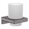 Hansgrohe AddStoris Toothbrush Tumbler Brushed Black - 41749340 -Bathroom Supplies Sales 2024 e42c1123 bea1 46a1 9f70 7695ea48d356