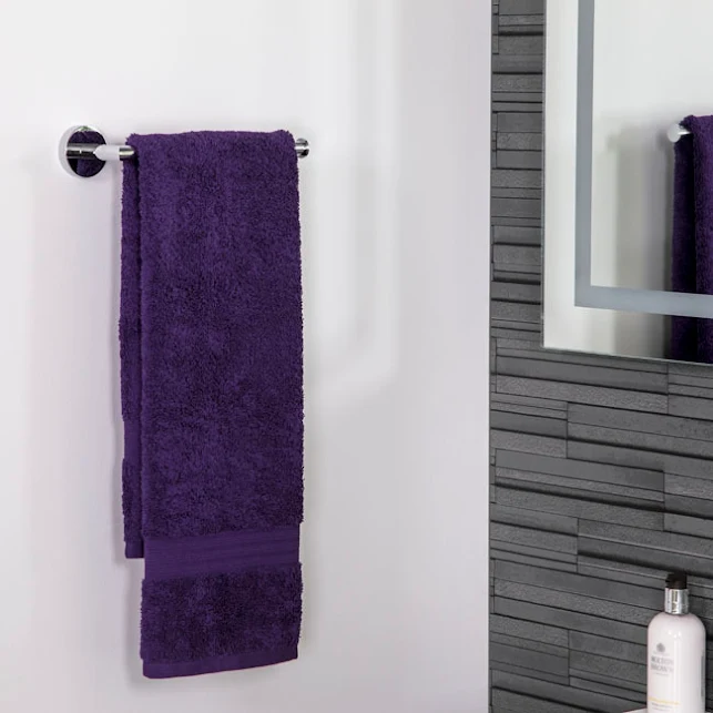 Croydex Epsom Flexi-Fix Chrome Towel Bar - QM481541 4 Croydex Epsom Flexi-Fix Chrome Towel Bar - QM481541 - Image 2