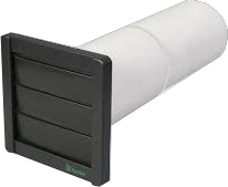 Xpelair 4" Wall Vent Installation Kit