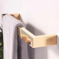 Towelrads Elcot Electric Heated Towel Rail 3 Pack - Polished Brass 450 X 100mm