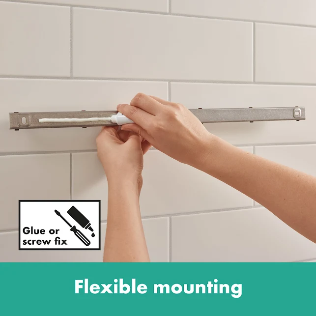 Hansgrohe WallStoris Bathroom Bundle - Matt White 9 Hansgrohe WallStoris Bathroom Bundle - Matt White - Image 7