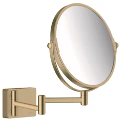 Hansgrohe AddStoris Shaving Mirror - Brushed Bronze