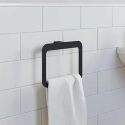 Architeckt Jupiter Black Towel Ring