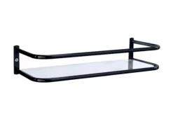 Vale Designs Wall Shelf With Rail - Black -Bathroom Supplies Sales 2024 ef9f4c0c 87b3 4dd6 873c 952b1effbe08