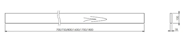 Vitusso Concrete Bath End Panel - 750mm 8 Vitusso Concrete Bath End Panel - 750mm - Image 6