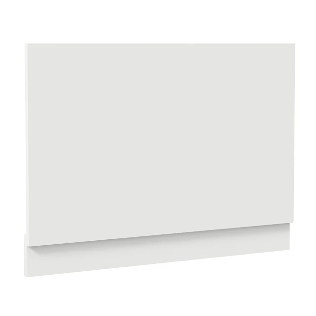 Artis White Gloss MDF Bath End Panel 800mm 5 Artis White Gloss MDF Bath End Panel 800mm - Image 3