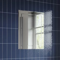 Essentials Specto Rectangular Frameless Bathroom Mirror 600 X 450mm