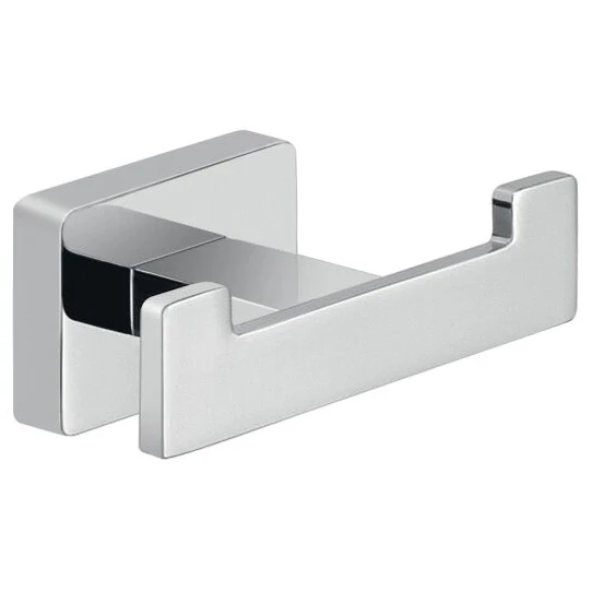 Architeckt Athens Chrome Double Robe Hook 3 Architeckt Athens Chrome Double Robe Hook
