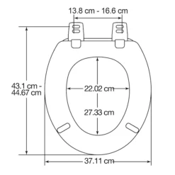 Bemis 5000 Chicago Ultra-Fix Round White Toilet Seat -Bathroom Supplies Sales 2024 f8905065 e583 4aba 8c45 e428cd3e35bf