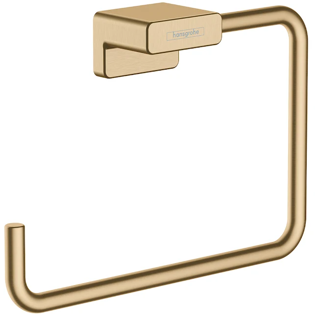 Hansgrohe AddStoris Towel Ring - Brushed Bronze 3 Hansgrohe AddStoris Towel Ring - Brushed Bronze