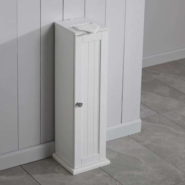 Vale Designs Colonial Toilet Roll Holder - White 3 Vale Designs Colonial Toilet Roll Holder - White