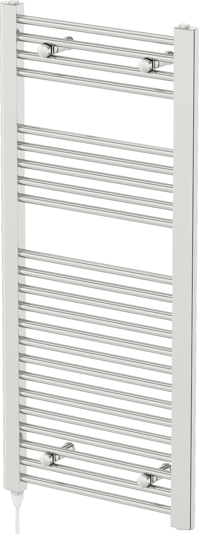 DuraTherm Electric Flat Chrome Towel Radiator 1100 X 500mm - 250W 4 DuraTherm Electric Flat Chrome Towel Radiator 1100 X 500mm - 250W - Image 2